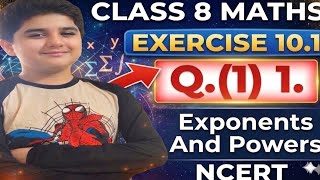 Class 8 Maths Exponents and Powers Exercise 10.1 Q1(i) | NCERT Solution Explained Easy Way
