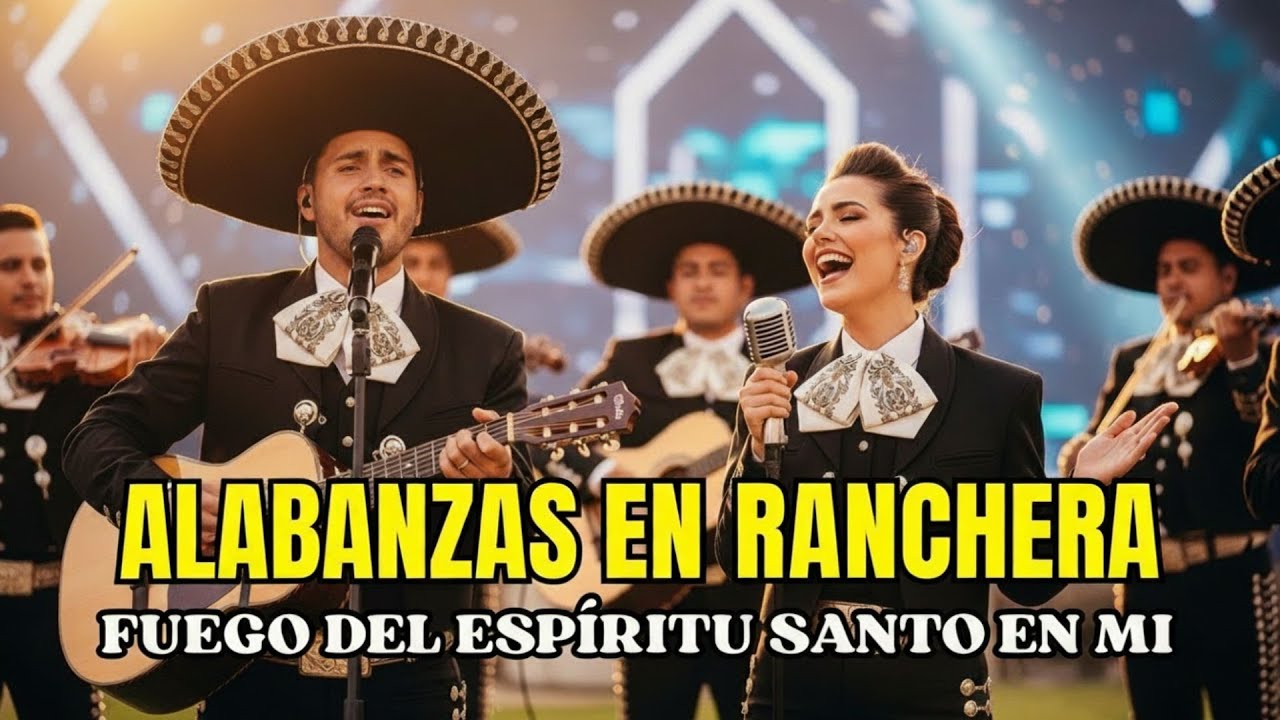 🔥Ranchera Cristiana de Gozo | Fuego del Espíritu que Desciende y Transforma 🎺Alabanza Mariachi