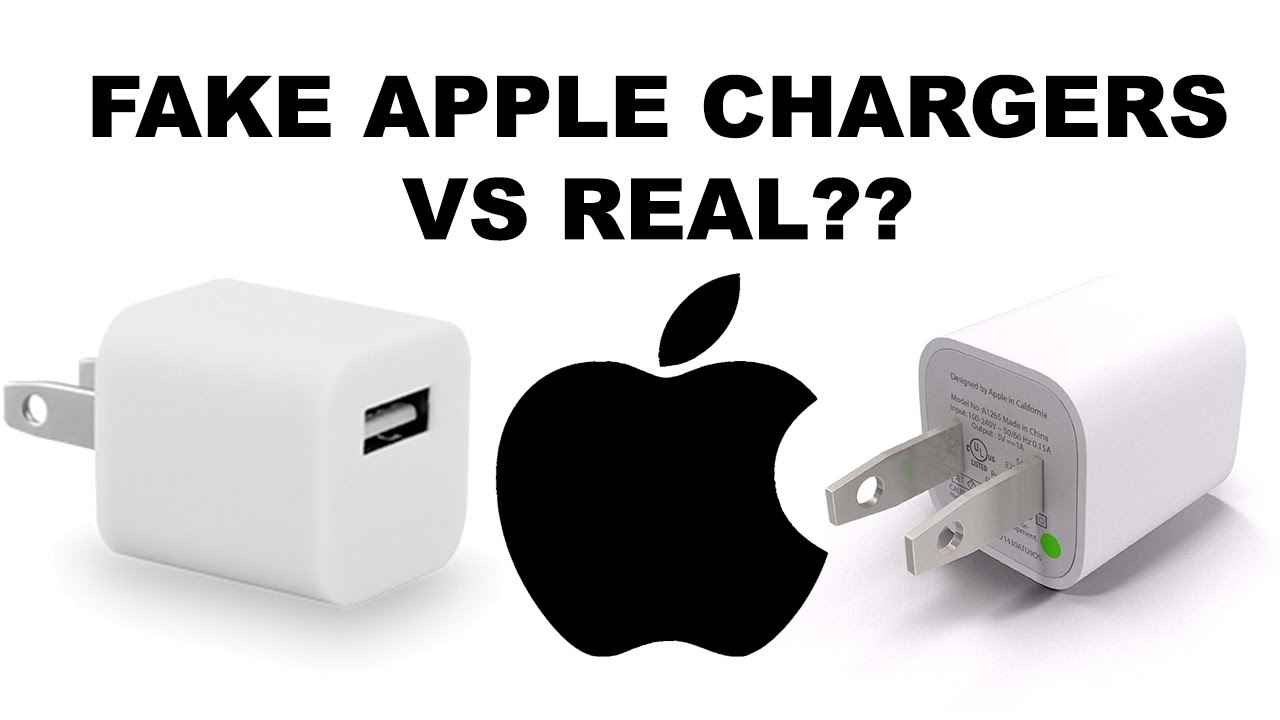 Original Apple Charger Vs Fake Aftermarket Gas Station Charger