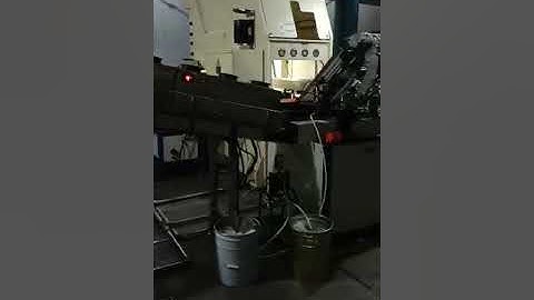 Automatic lids hole punch line video (Two operation)