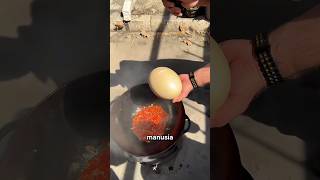 Masak Telur Burung Unta #shorts