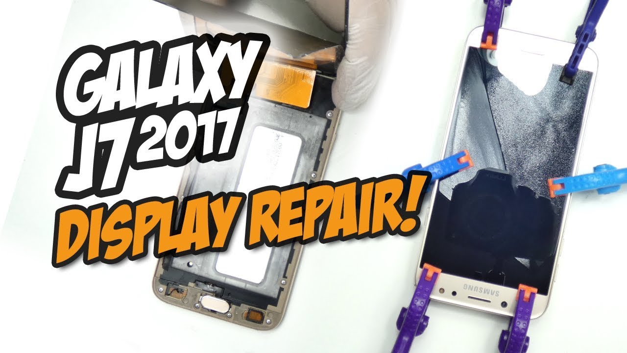 Samsung Galaxy J7 2017 Display Reparatur Kosten Samsung Galaxy J7 2017 Display tauschen – Repair Centre - YouTube