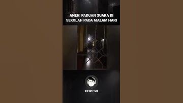 KEJADIAN ANEH DI SEKOLAH PADA MALAM HARI #penampakan #hantu #shorts