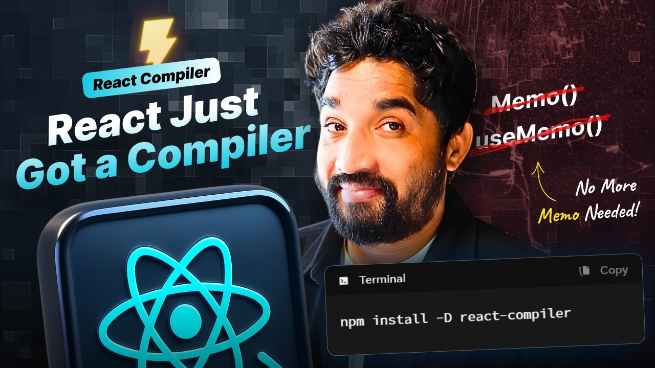 No More useMemo() Needed... React Just Got a Compiler | Detailed Explanation in Hindi | Day 74/100