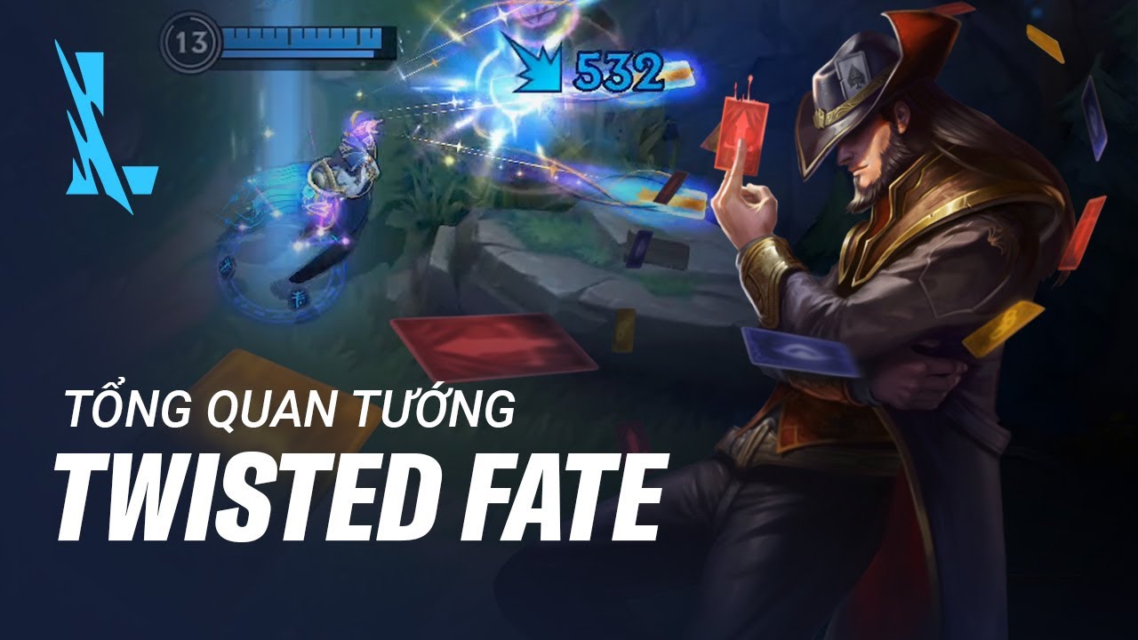 Tổng Quan Tướng TWISTED FATE | Lối Chơi - Liên Minh... - youtube