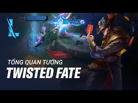 Tổng Quan Tướng TWISTED FATE | Lối Chơi - Liên Minh Huyền Thoại: Tốc Chiến