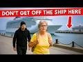 15 Shocking Reasons I Never Get Off The Cruise Ship 
