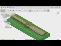 Autodesk Fusion 360 - Video:2.9 Tracing a complex edge with multi-axis contour