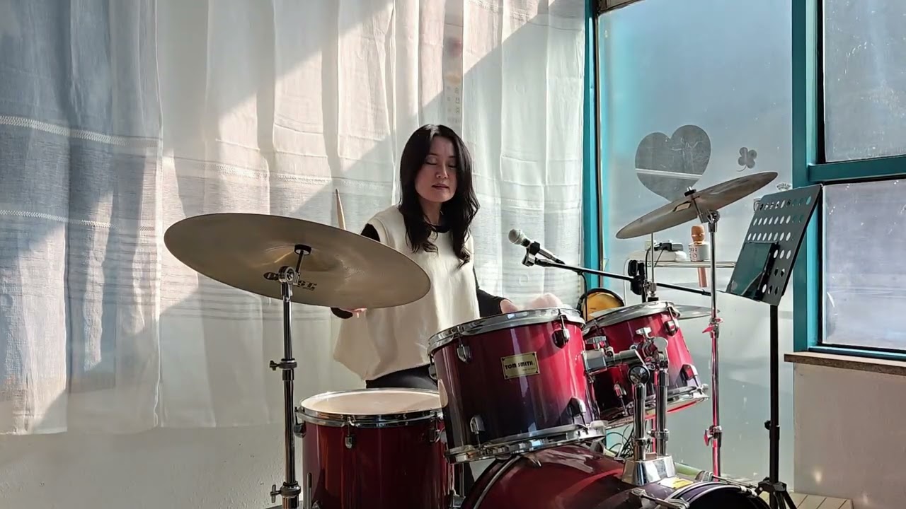 어부바 - 장윤정 - Drum Cover - 가사 (by 드럼에 빠지다)