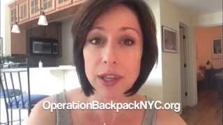 Paige Davis & Operation Backpack #OBPNYC