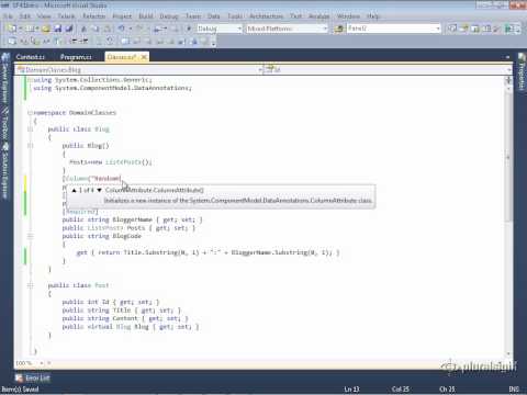 Entity Framework 4.1 Introduction - 13  Configuring Mappings