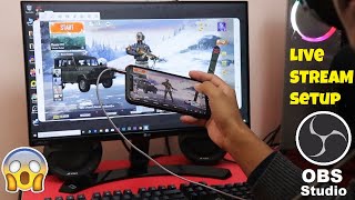 How to Stream PUBG / BGMI From iPad or iPhone | OBS Studio Live Stream Setup 😱 screenshot 5
