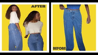 From Granny To Hot Momma Ugly Jeans Transformed Easy Simple Diy