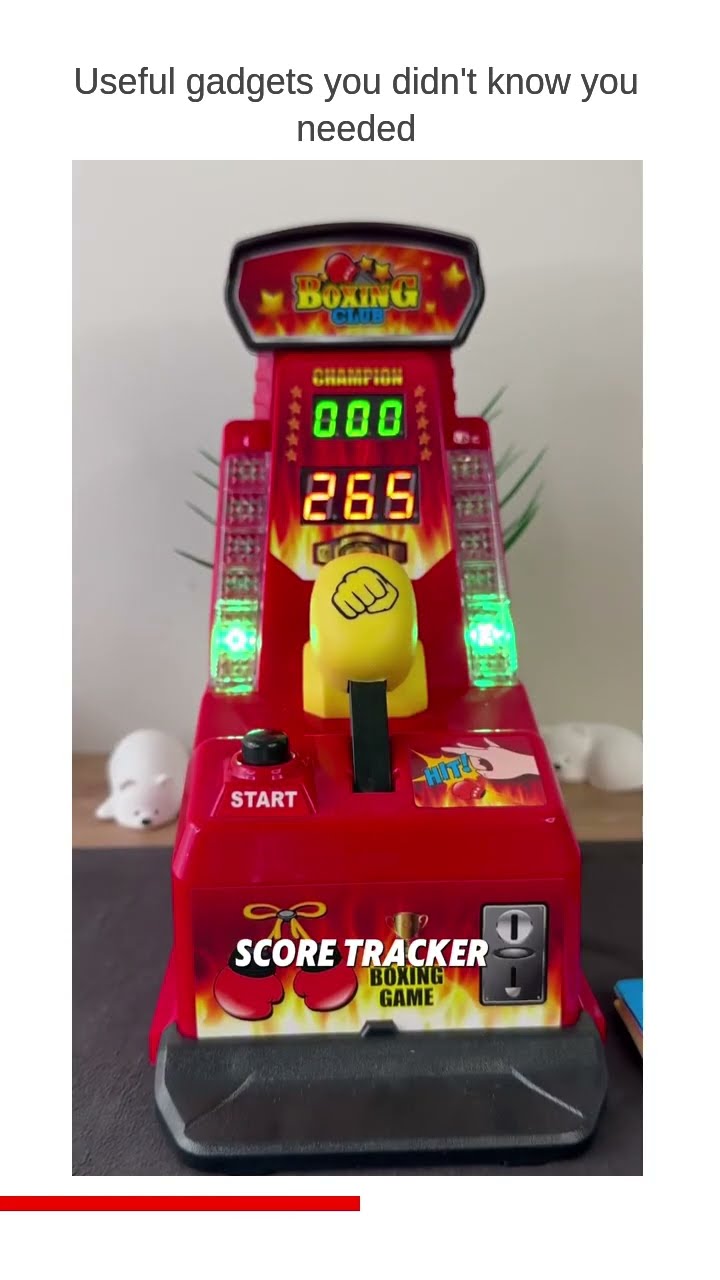Product link in Bio Made of high-quality plastic material, this finger boxing toy is non-toxic,