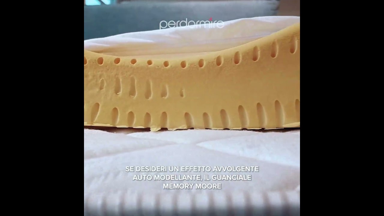 Scopri le differenze tra i guanciali in lattice e in memory!