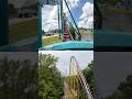 Can You Handle Two Crazy (POV) Roller Coaster Rides at once?  Mako vs Apollo's Chariot