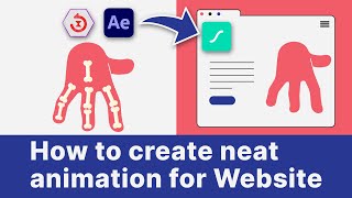 Use Duik Angela to create LottieFiles Animation for website #duikangela #lottiefiles #aftereffects