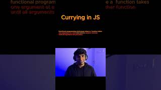 JS interview Question | what is currying ?