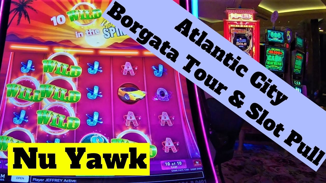 🟡 Atlantic City | Borgata Hotel & Casino Tour & $100 SLOT PULL