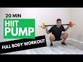 Barbell Full Body HIIT Workout 20 MIN Aerobic Pump Set