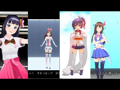 【Vtuber4人で】メルト歌ってみた【リレー合唱】