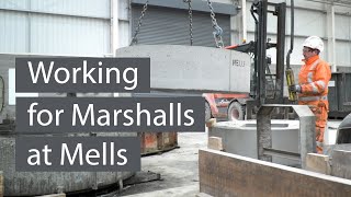 Working for Marshalls at our Mells production site