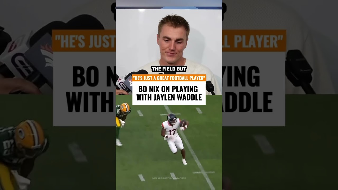 Bo Nix on Big Play to Waddle 🥹🔥