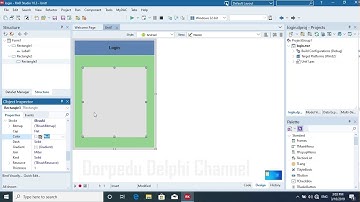 Membuat aplikasi login android menggunakan Rad Studio Delphi dan MySql online - Part 1