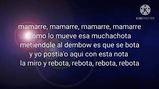 Rebota (letra) guayna