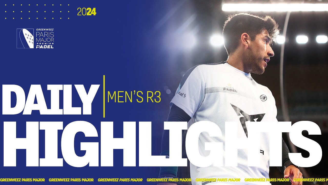 RÉSUMÉS | Huitièmes de finale Messieurs Greenweez Paris Major