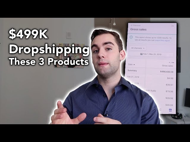 499k dropshipping these 3 products shopify dropshipping 201