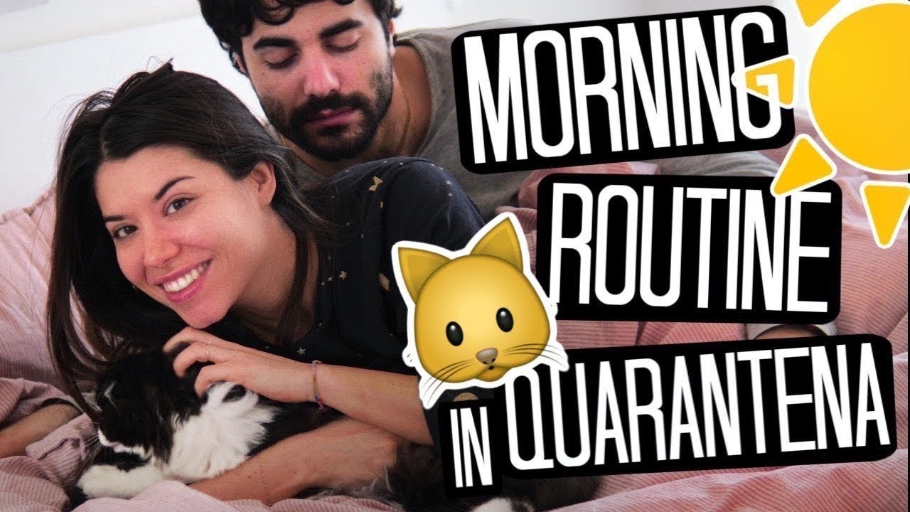 LA MIA MORNING ROUTINE IN QUARANTENA 🐱❤️ | Adriana Spink