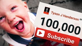 WE HIT 100,000 SUBSCRIBERS!!! 🙌🙌🎉 WE HIT 100,000 SUBSCRIBERS!!! 🙌🙌🎉