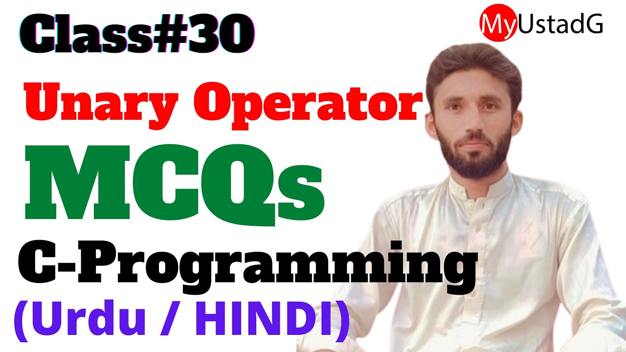 Unary Operator In C What Is Unary Operator In C 