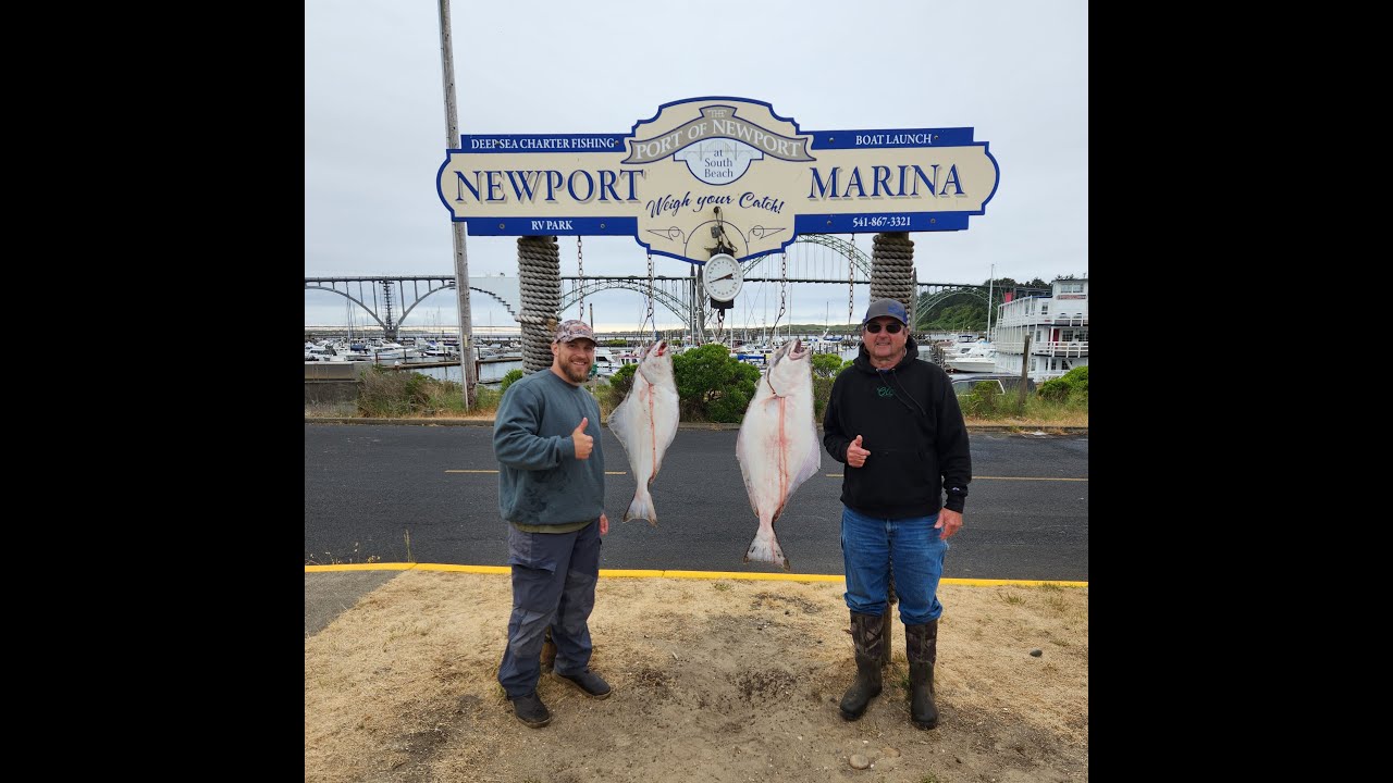 Oregon Halibut Fishing on a Flat Ocean in Newport, Oregon (2023) YouTube