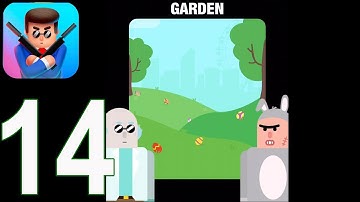 Mr Bullet - Gameplay Walkthrough Part 14 - Seasons Easter 3 stars(iOS, Android)