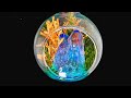 クリスタルレジンのガラスジオラマ♪Crystal resin glass diorama ♪