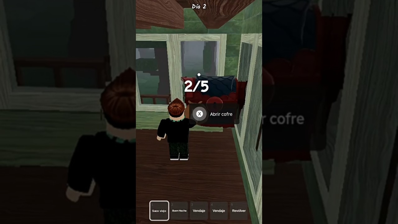 abriendo un cofre de rubi en 99 noches en el bosque 