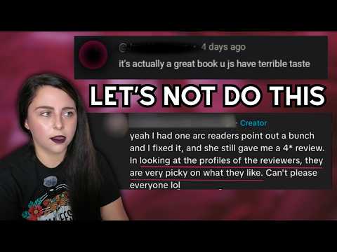 stop arguing with book reviewers | a rant