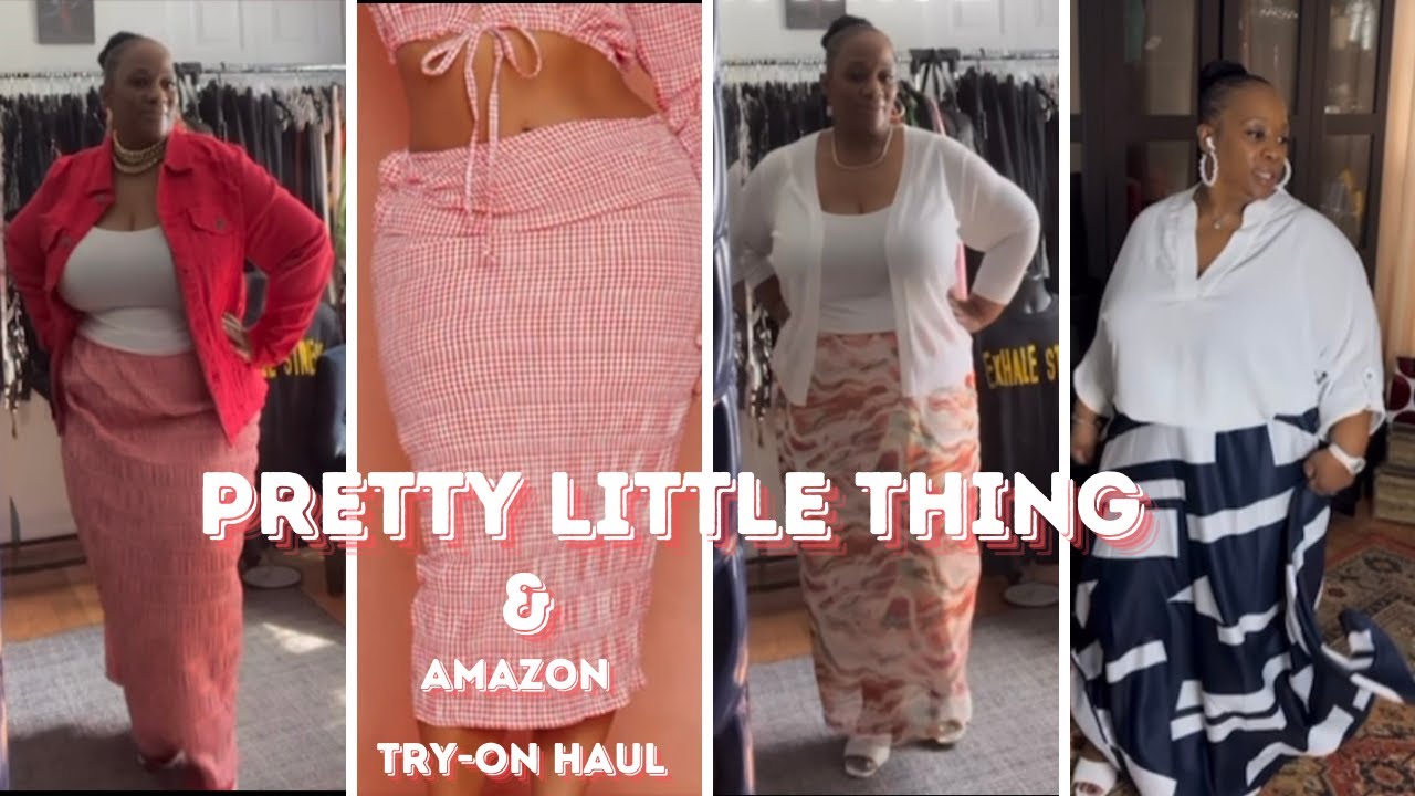 Amazon & Pretty Little Thing Returns and Keeps | Plus Size Try-On Haul