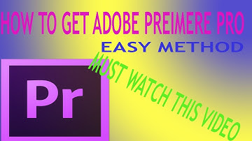 HOw To Get adobe premiere pro cs6 IN ENGLISH 2017