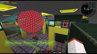 Technik 1.7.10 , With The Uknown69, EP 2  Draconic Reactor Startup!!!