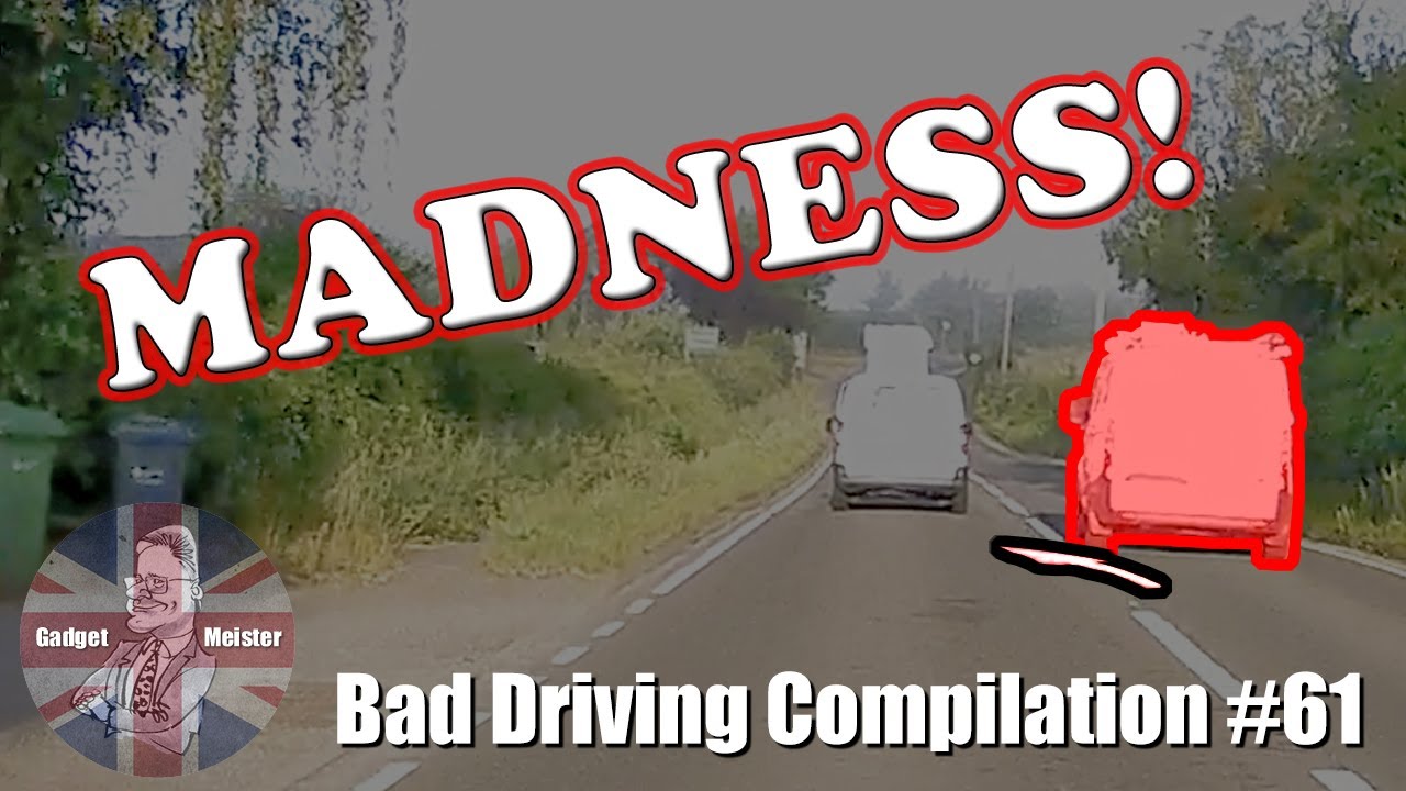 UK Dash Cam Compilation 61 - Bad Drivers & Observations - YouTube