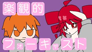 楽観的フォーキャスト/Johbi滝feat. 足立レイ・重音テト(Lacker takes Forecast)