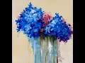 Online Class: Paint Night Live Hydrangeas in Glass Vase | Michaels