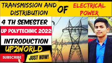 Introduction| Transmission and Distribution of electrical power~TDEP| UP polytechnic 4th sem.#study