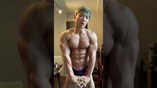 【ボディビル8日前】身体よりもキレキレになりました・・#shorts