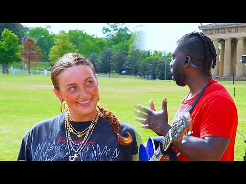 Convincing This Shy Girl To Sing In Public | Livestream Clip