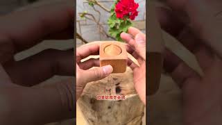 Unable to remove wooden blocks using hands and brain, brain development, thinking training, educ