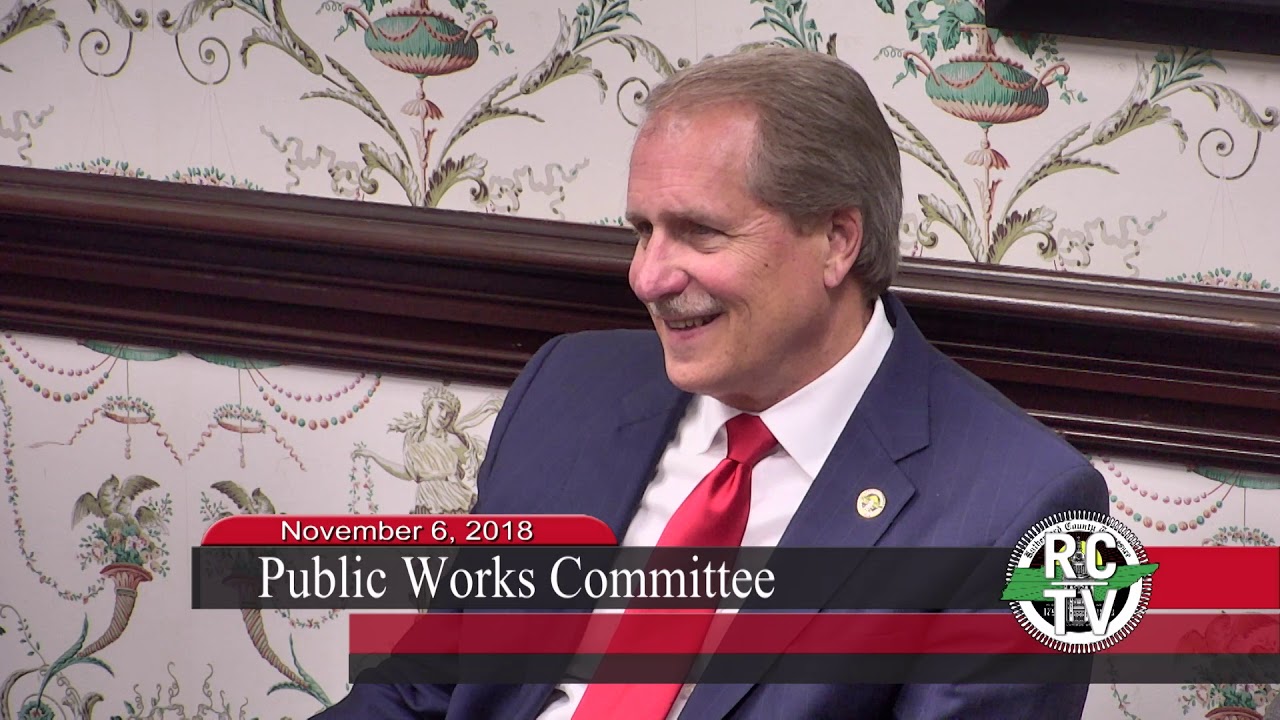 Public Works Committee November 6 2018 YouTube